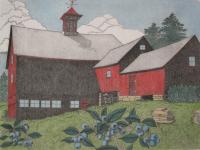 New England Barn    OUT OF PRINT
